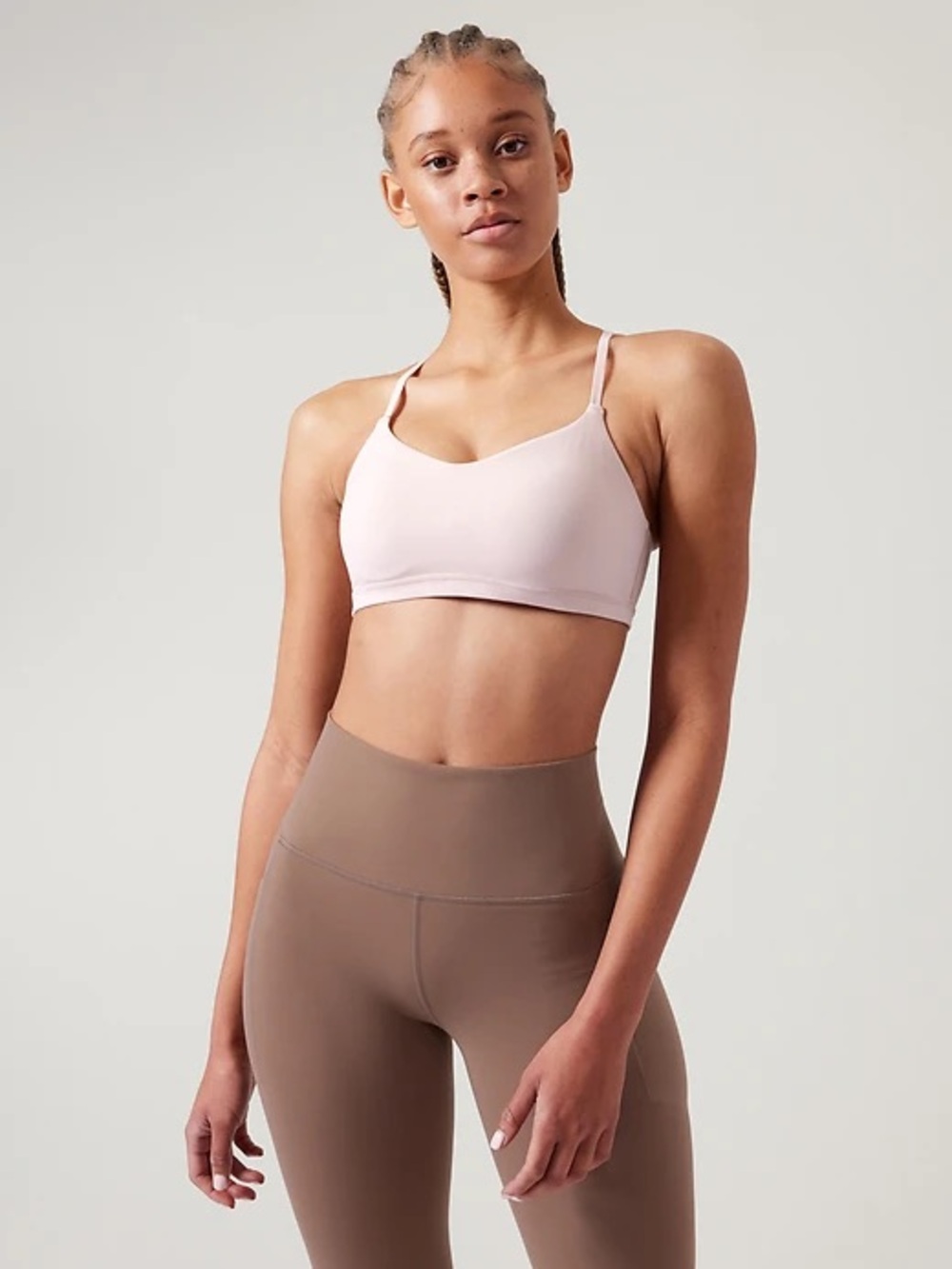 Athleta Elation Bra A-C Cups, Orchid Pink, XL